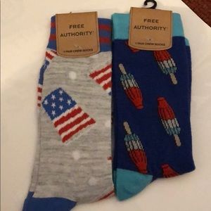 Free authority two pairs of socks